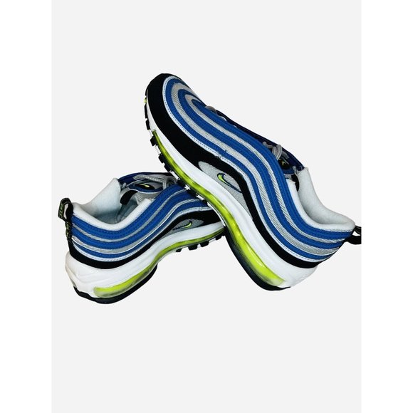 Nike Air Max 97 OG Blue Volt Yellow Running Shoes DQ9131 400 Womens Size 8.5 - Picture 8 of 10